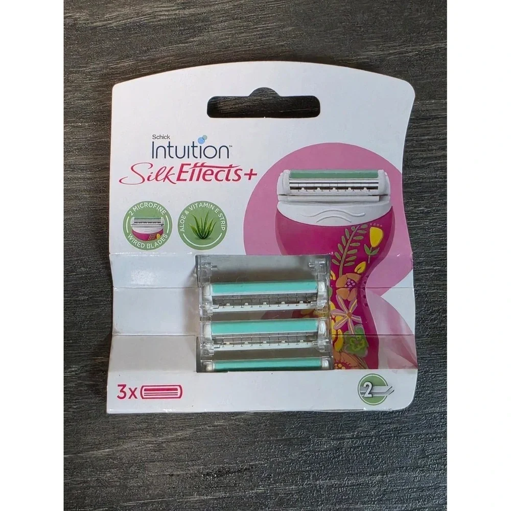 Schick Intuition Silk Effects+ Replacement Cartridges - 4 pack